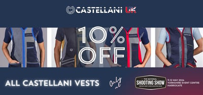 Unlock Exclusive Savings at the National Shooting Show: 10% Off Castellani Vests
