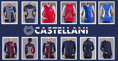 Unlock the Best in Shooting Gear: Castellani RIO PRO Alcantara Shooting Vest with Recoil Pad